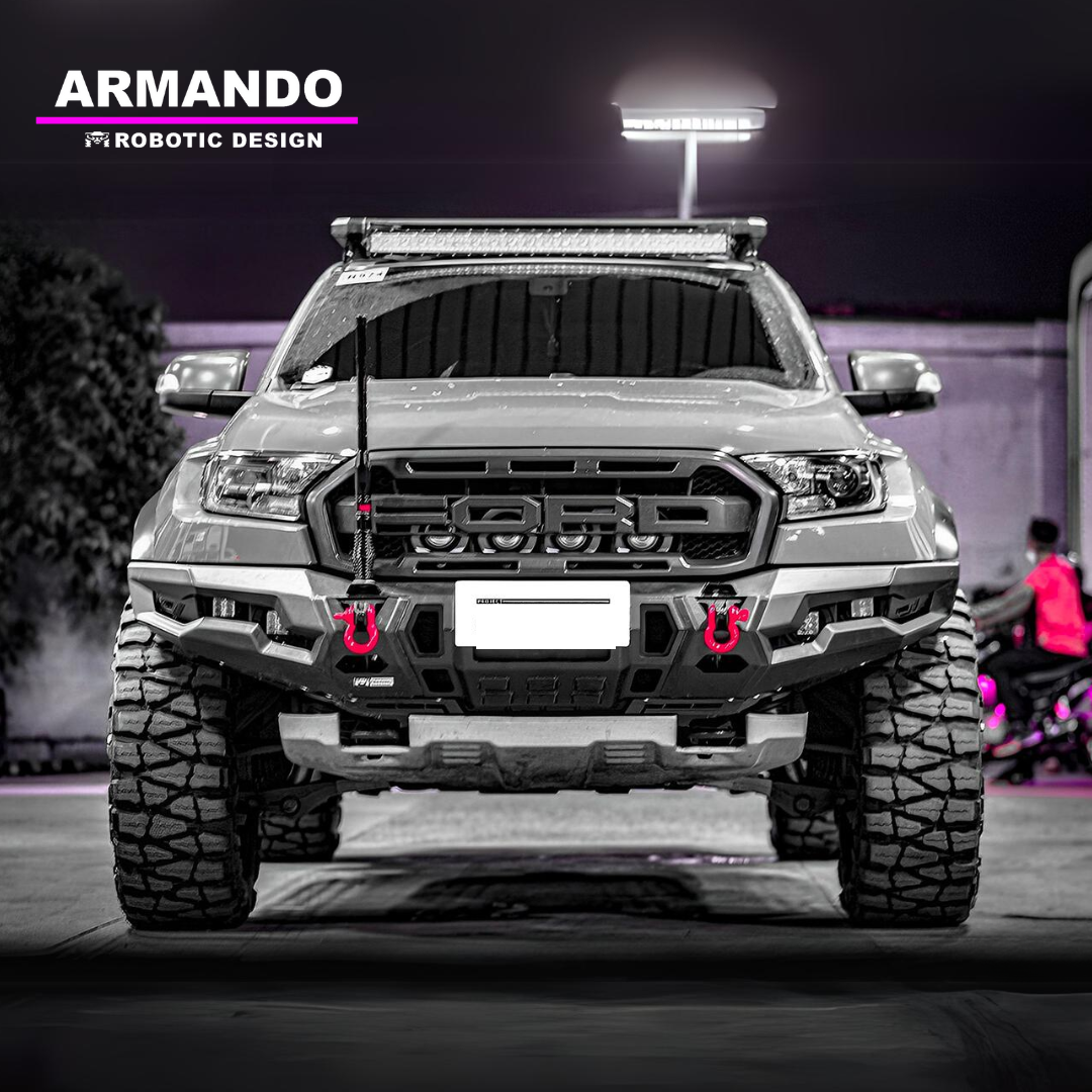 Bull Bar to Suit Ford Ranger Raptor 2018-2022. Standard Black. Spartan ...
