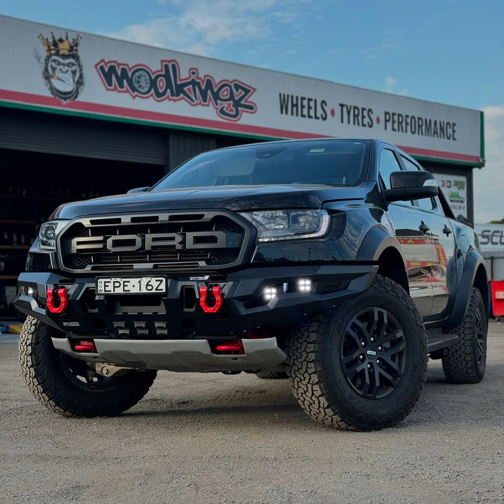 Bull Bar to Suit Ford Ranger Raptor 2018-2022. Standard Black. Spartan ...
