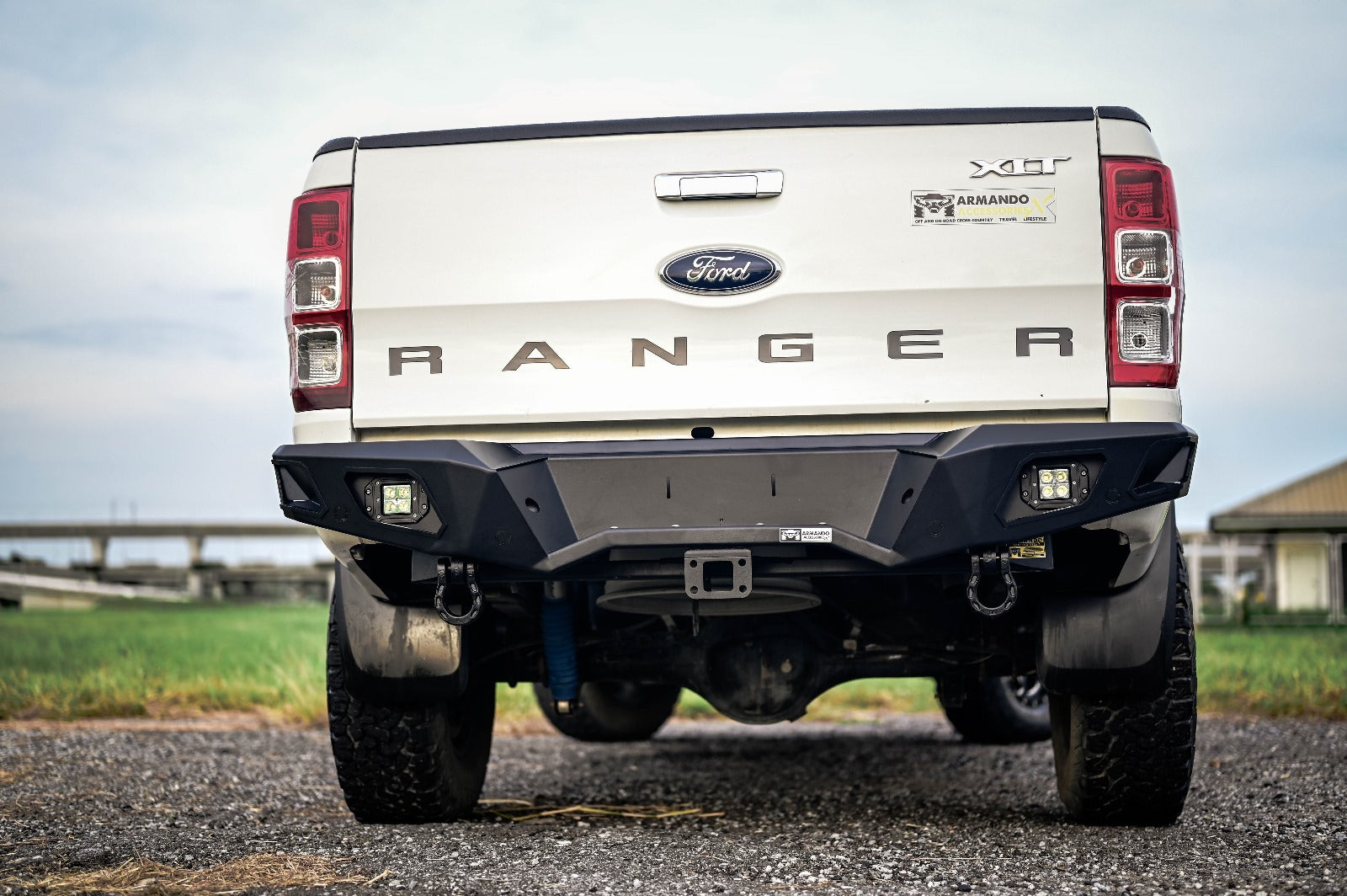 Uk Ford Ranger Bfrom Rear Ultimate Rear Bar to suit Ford Ranger PXII & PXIII (2015-2021 ...
