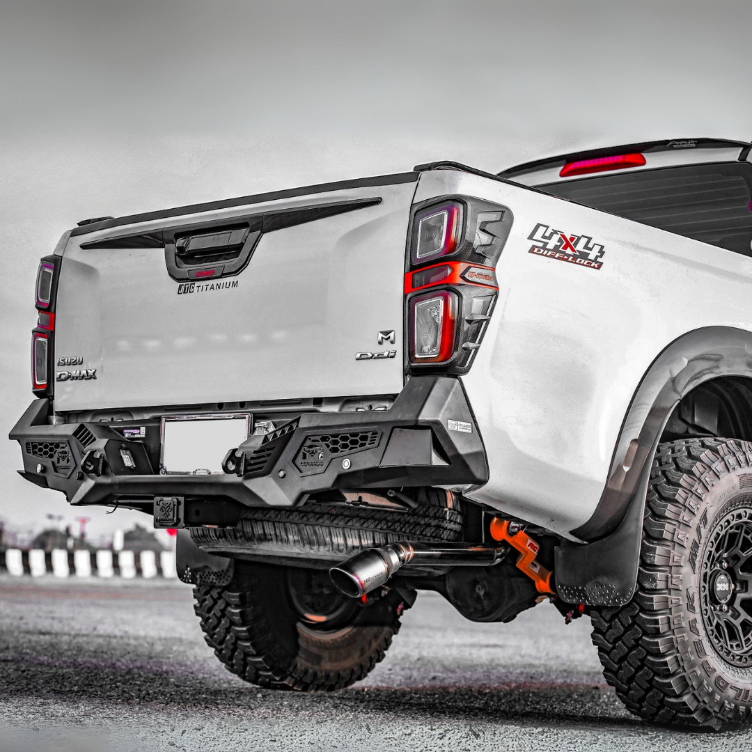 D Max Rear Bar Combat Rear Bar to suit Isuzu D-max 2020+ – Armando 4x4 Australia